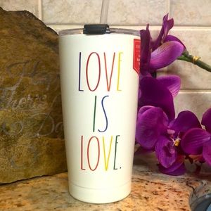 Rae Dunn LOVE IS LOVE Rainbow Letters SS T…